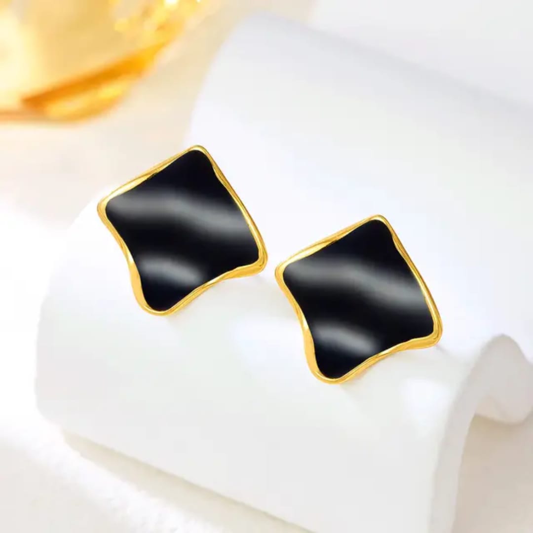 korean unique stunning anti tarnish earring