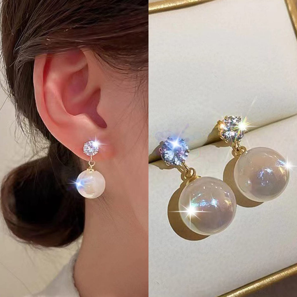 45215 cute Pearl stone Earring