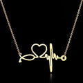 75567 Korean Anti-Tarnish beautiful Pendant with chain