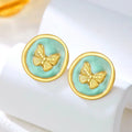 Korean unique anti tarnish earring