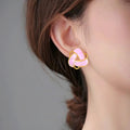 korean stunning anti tarnish earring