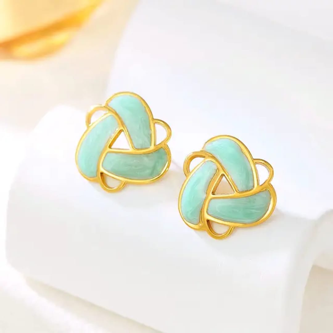korean cute hot anti tarnish earring