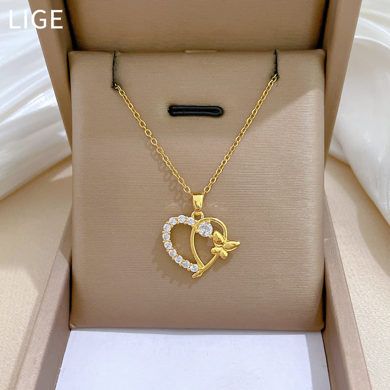 95624 Korean Anti-Tarnish ❤️  Pendant