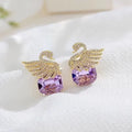 45207 cute Crystal earring