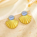 korean anti tarnish stylish earring