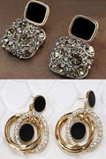 Trending korean earrings combo circle