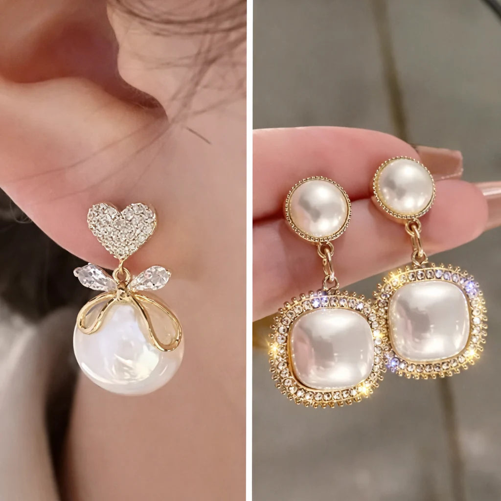 Combo of 2 korean earrings