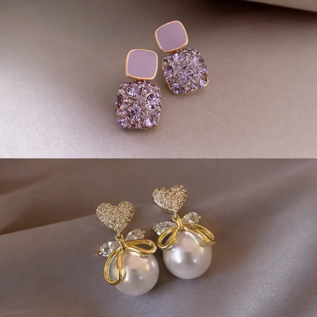 Combo Korean earrings